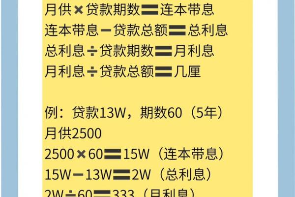 年利息怎么算？详细公式及实例解析